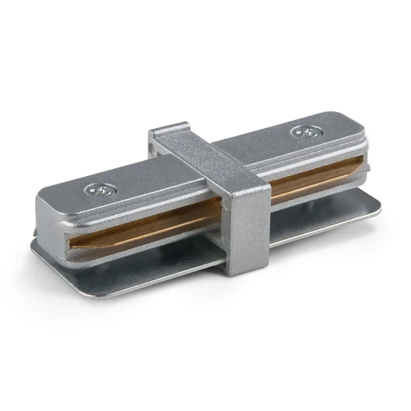 Коннектор прямой для однофазного шинопровода серебряный IP20 (a050063) Elektrostandard