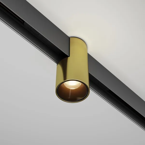 Трековый светильник LED 7Вт Латунь IP20 Magnetic track system Exility TR122-2-7W3K-BS Technical Maytoni — фото 3