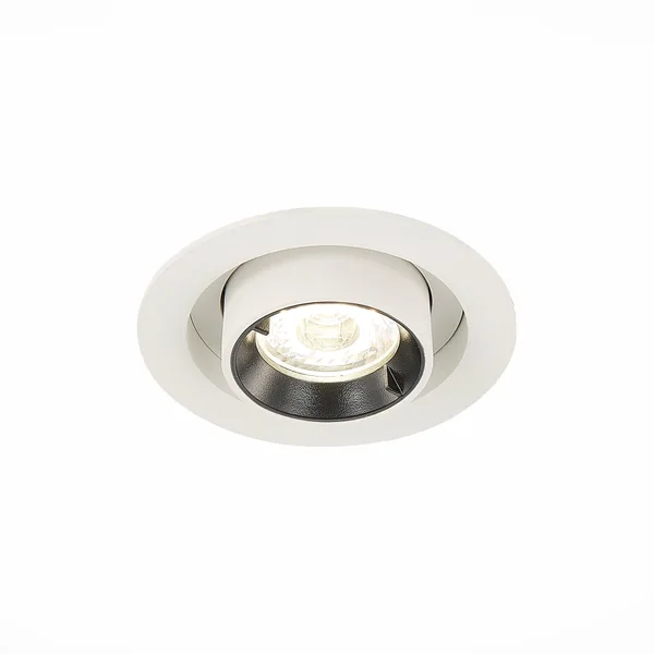 Светильник встраиваемый Белый LED 1*12Вт 3000К 900Lm Ra80 24° IP20 D90xH92 180-240В ST702.238.12 ST LUCE