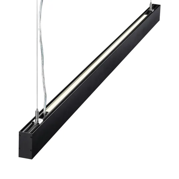 Св-к подвесной св/д IP20 LED 4000K 40W вниз + 12W вверх 220V ITER черный NOVOTECH — фото 3