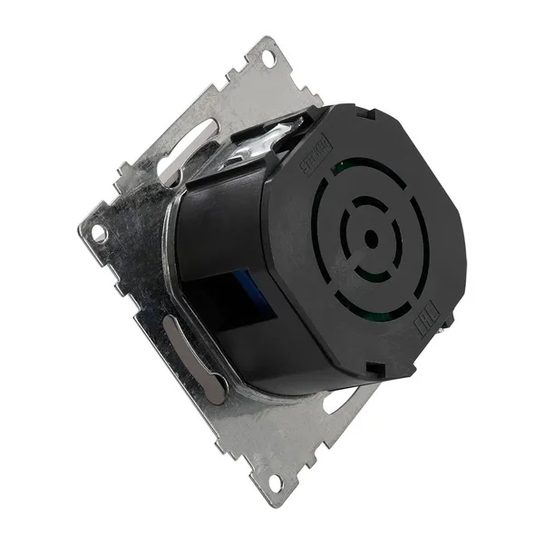 Выключатель диммирующий TRIAC(механизм), STEKKER GLS10-7106-03, 250V, 500W, серия Катрин, серебро — фото 2