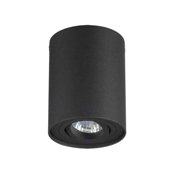 Потолочный накл.св-к IP20 GU10 1*50W 220V PILLARON черный ODEON LIGHT