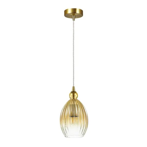 Подвес E27 60W 220V STORZO янтарный/бронзовый ODEON LIGHT