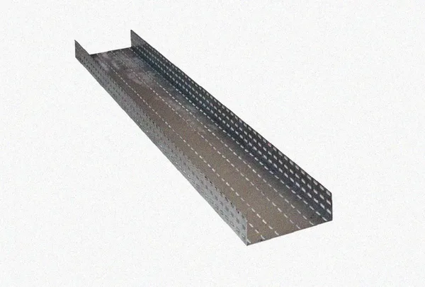 Лоток перфорированный ЛМ 250х65х3000 УТ1,5, горячее цинкование, S1,5 Курганский ЗЭМИ
