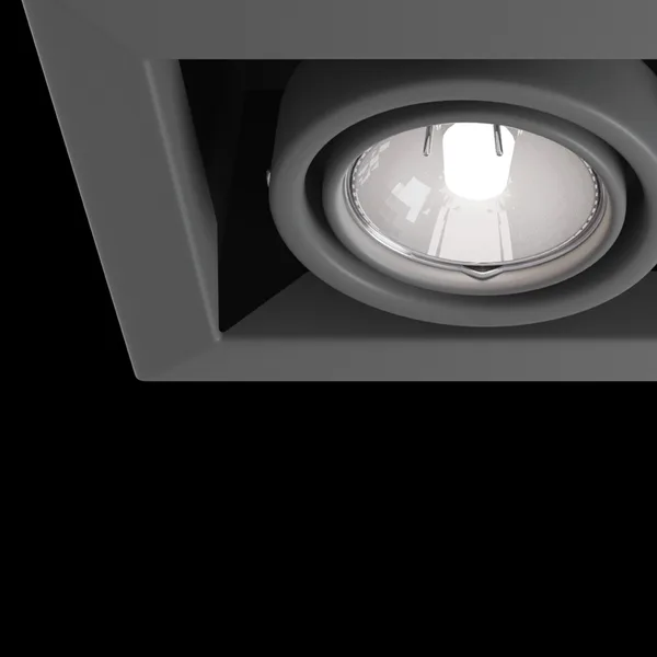 Встраиваемый светильник 2*GU10 50Вт Серебро IP20 Metal Modern DL008-2-02-S Technical Maytoni — фото 4