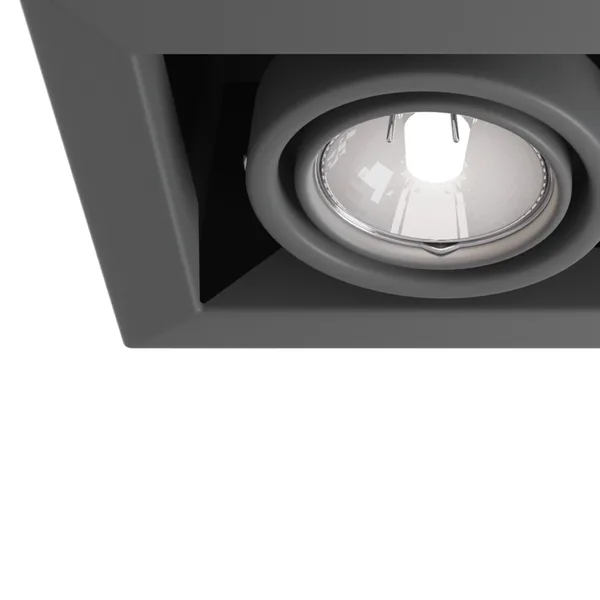 Встраиваемый светильник 2*GU10 50Вт Серебро IP20 Metal Modern DL008-2-02-S Technical Maytoni — фото 5