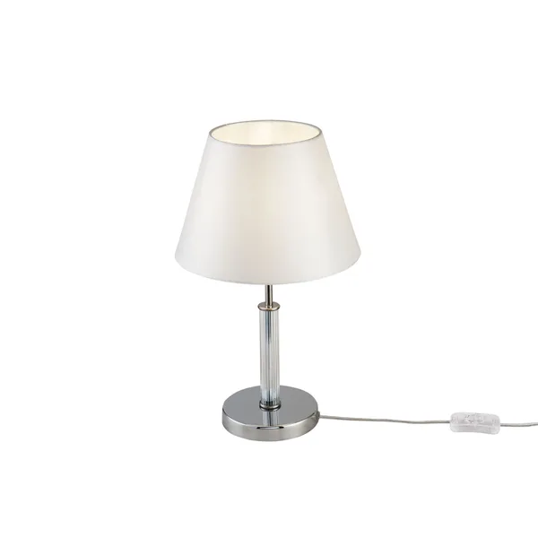Настольный светильник 1*E14 40Вт Хром IP20 Clarissa FR5020TL-01CH Freya
