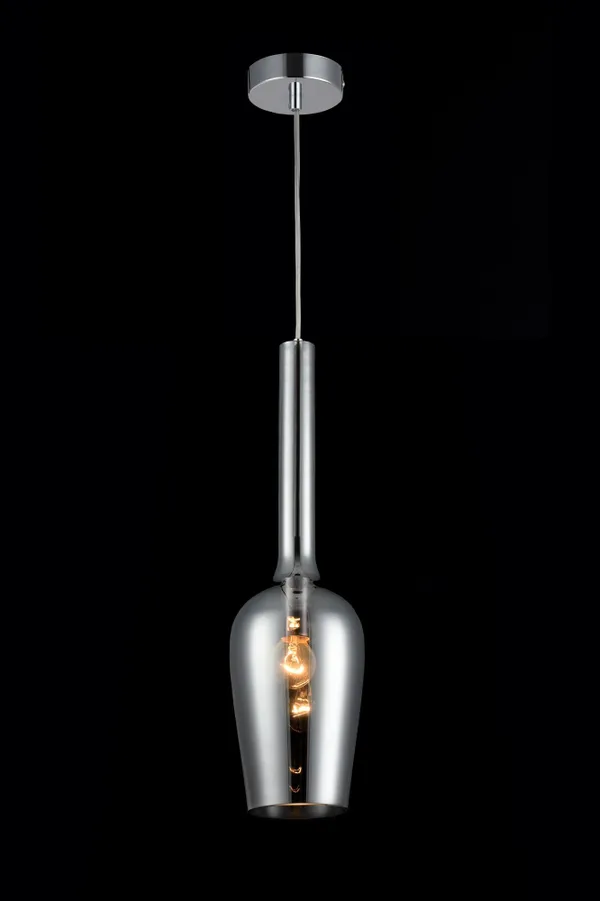 Подвесной светильник 1*E14 40Вт Никель IP20 Lacrima P007-PL-01-N Maytoni — фото 3