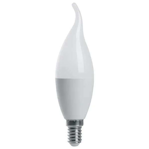 Лампа светодиодная Feron LB-970 Свеча на ветру E14 13W 6400K — фото 3