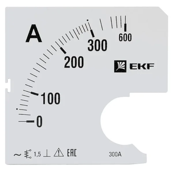Шкала сменная для A961 300/5А-1,5 PROxima EKF