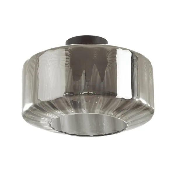 Св-к потолочный E27 1*60W BINGA дымчатый/черный ODEON LIGHT