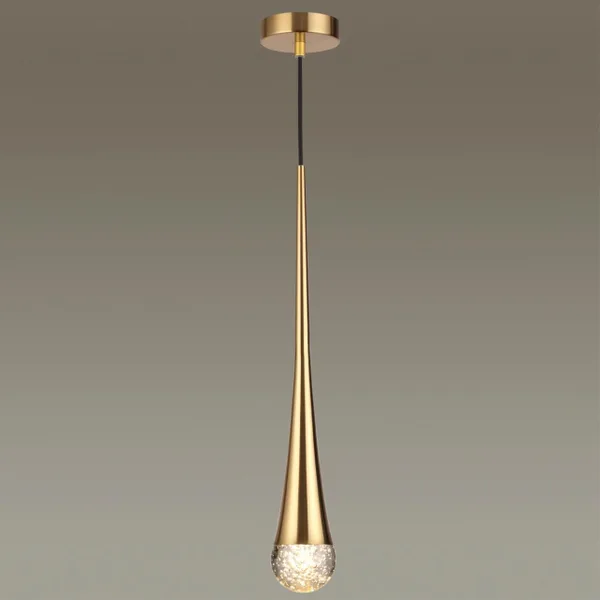 Подвесной св-к IP20 LED GU10 max 6W GOTA античная бронза/металл ODEON LIGHT — фото 3