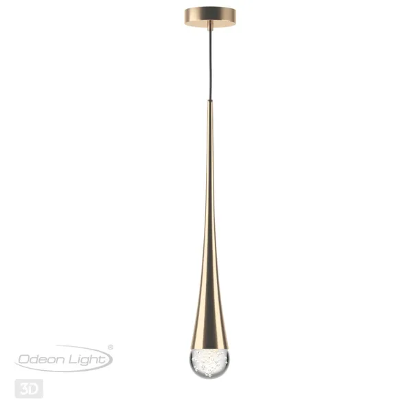 Подвесной св-к IP20 LED GU10 max 6W GOTA античная бронза/металл ODEON LIGHT — фото 4