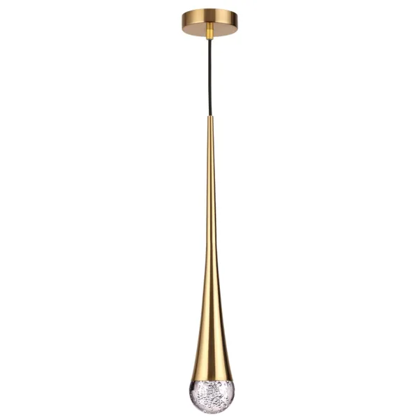 Подвесной св-к IP20 LED GU10 max 6W GOTA античная бронза/металл ODEON LIGHT