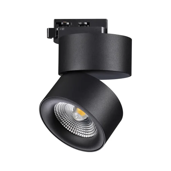Св-к трековый IP20 LED 25W 4000K 2200Лм 100-265V черный GRODA NOVOTECH — фото 4