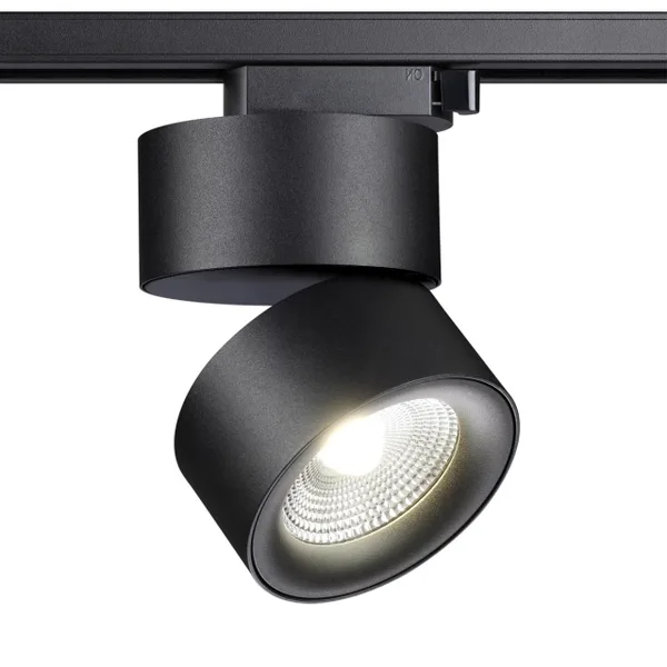 Св-к трековый IP20 LED 25W 4000K 2200Лм 100-265V черный GRODA NOVOTECH — фото 3