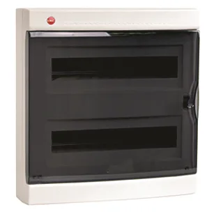 ЩРн-П-36, IP41, белый, с клеммным блоком 2х87512 и замком DKC