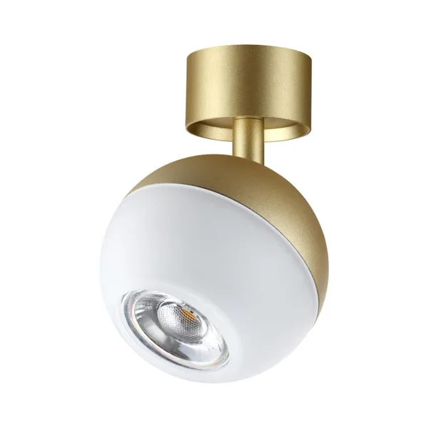 Св-к накл.IP20 GU10 9W 220V GARN матовое золото NOVOTECH
