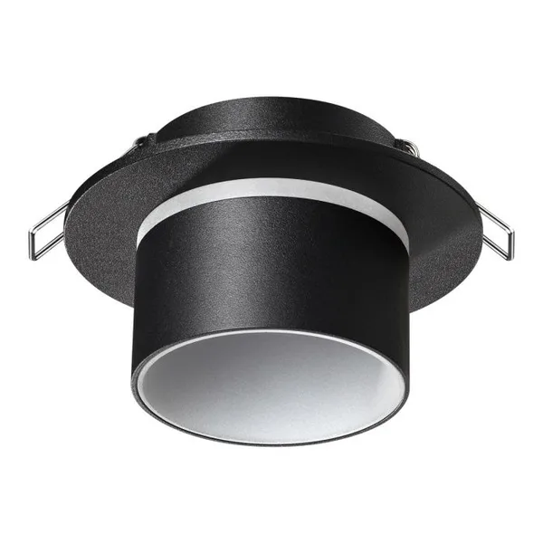 Св-к встр.IP20 GU10 9W 235V LIRIO черный NOVOTECH