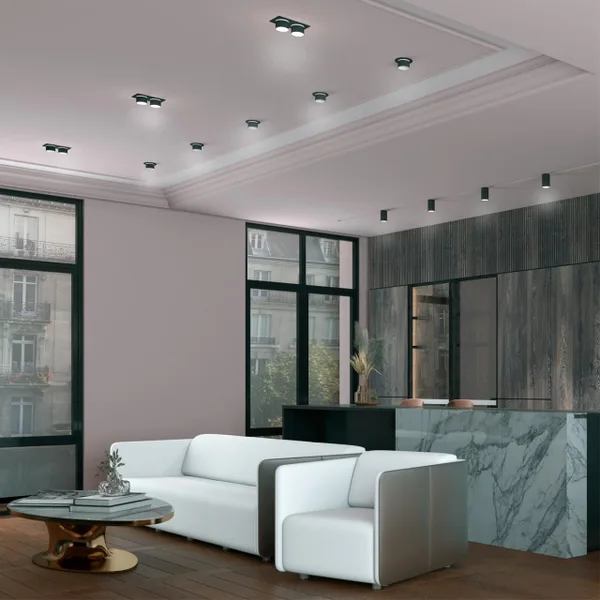 Св-к встр.IP20 GU10 9W 235V LIRIO черный NOVOTECH — фото 3