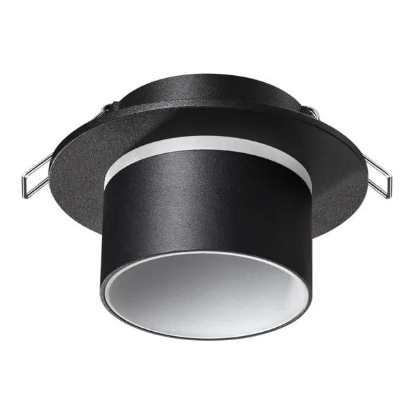 Св-к встр.IP20 GU10 9W 235V LIRIO черный NOVOTECH — фото 2