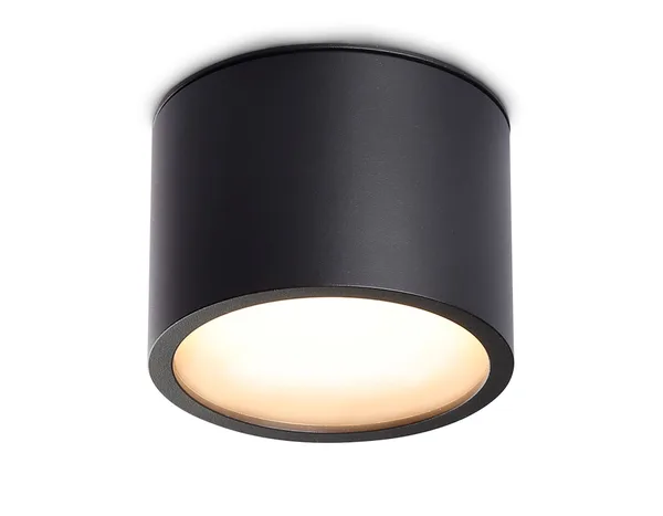 Светильник накладной TN6551 BK черный IP44 GX53 max 15W D82*60 Ambrella Light