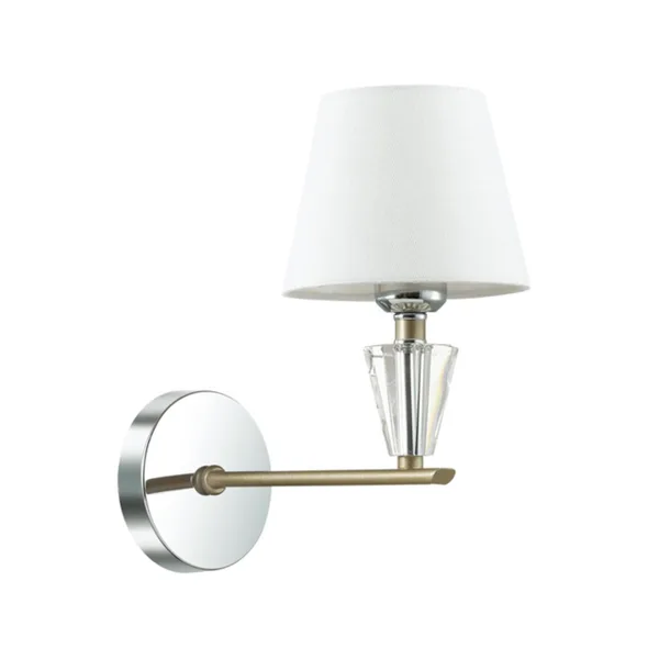 Бра E27 1*60W 220V LORAINE хром,золотой LUMION
