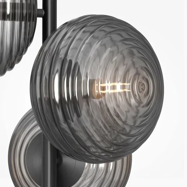 Подвесной светильник 3*E14 40Вт Черный IP20 Reels MOD268PL-03B Maytoni — фото 3