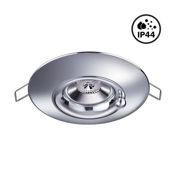 Св-к встр.влагозащ.IP44 GU10 50W 220V WATER хром NOVOTECH