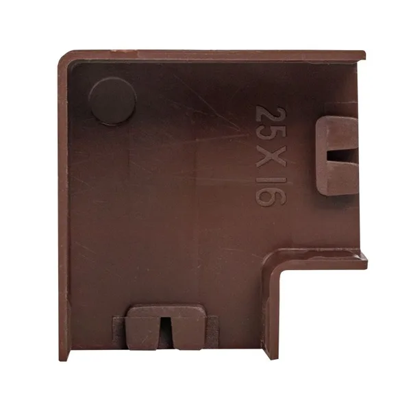 Поворот 90 гр, (25х16) (4 шт) темное дерево EKF-Plast — фото 3