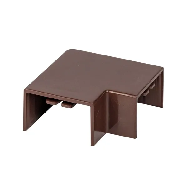 Поворот 90 гр, (25х16) (4 шт) темное дерево EKF-Plast