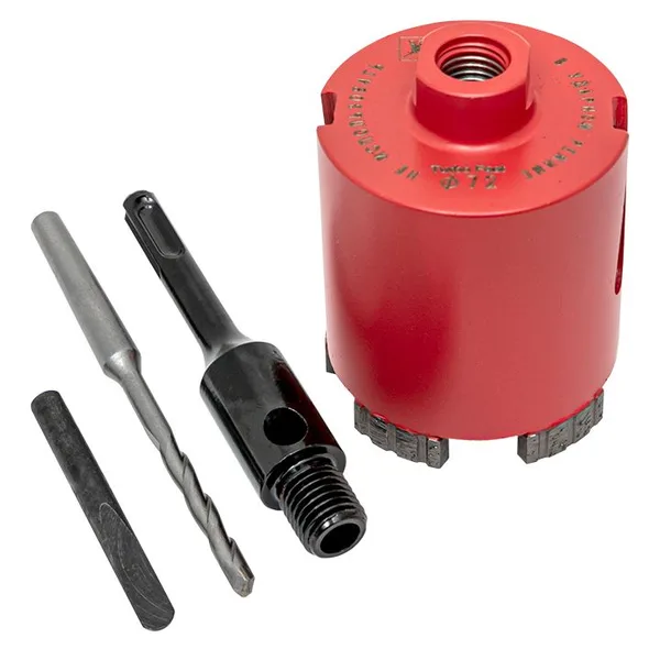 Коронка алмазная Turbo Fast 72 DCH-72TRB Laser M16 Expert EKF — фото 4