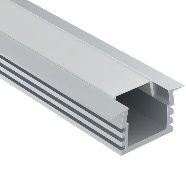Алюминиевый профиль встраиваемый 22x12 Серебро (ALM006S-2M) Technical Maytoni