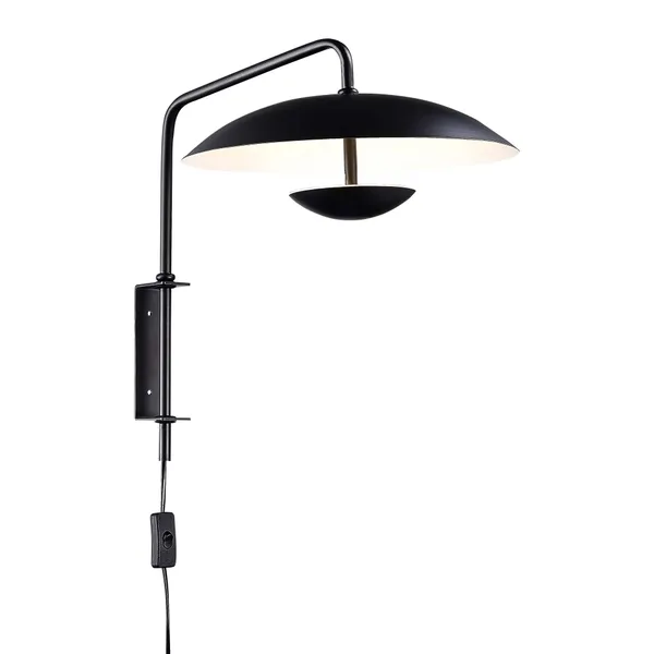 Бра Черный/Черный, Белый LED 1*8Вт 3000К SL6502.401.01 ST LUCE