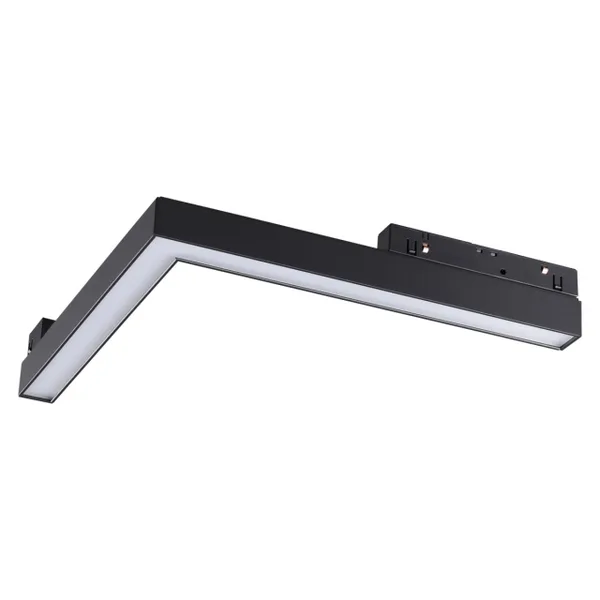 Трековый св-к для низков.шинопровода IP20 LED 4000K 24W 48V FLUM черный C NOVOTECH
