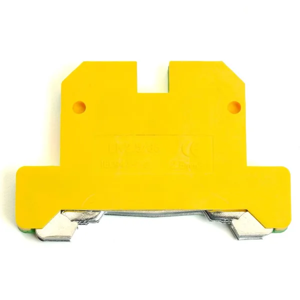 LD551-4-25 ЗНИ Зажим наборный изолированный (винтовой) 2,5 мм² (JXB 2,5), желтый,зеленый STEKKER — фото 4