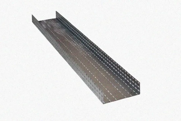 Лоток перфорированный ЛМ 300х65х2000 УХЛ2,5, оцинкованный лист S1,0 Курганский ЗЭМИ