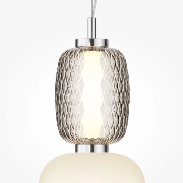 Подвесной светильник LED 18Вт Хром IP20 Pattern MOD267PL-L18CH3K Maytoni — фото 2