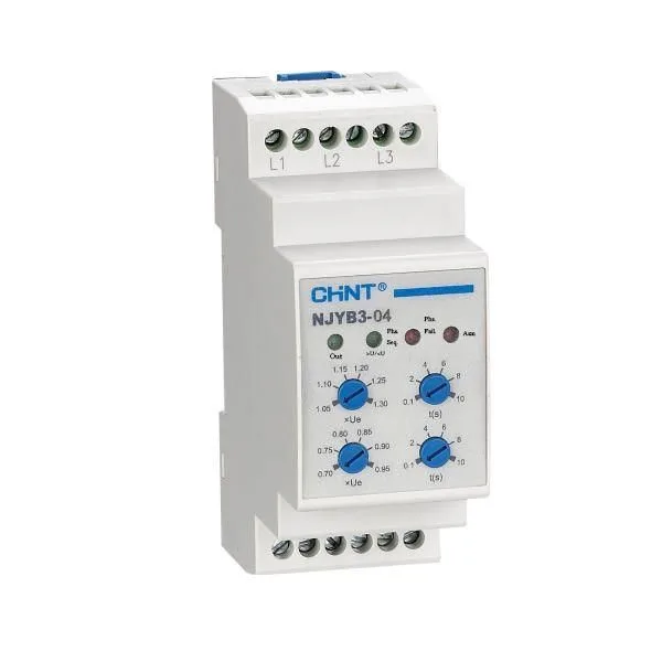 Реле контроля фаз NJYB3-15 AC220В (R) CHINT