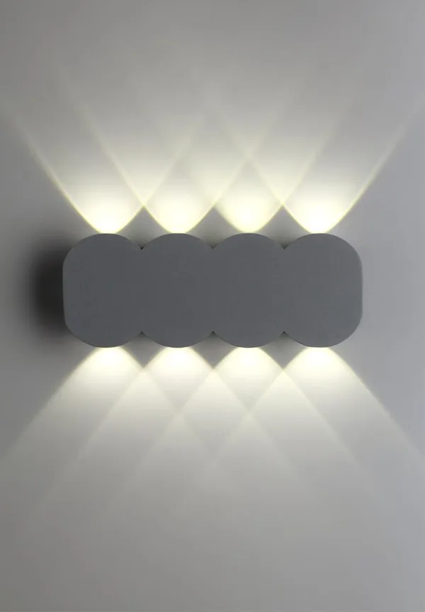 Ландшафтный настенный св-к IP54 LED 4000K 8W 85-265V CALLE темно-серый B NOVOTECH — фото 4