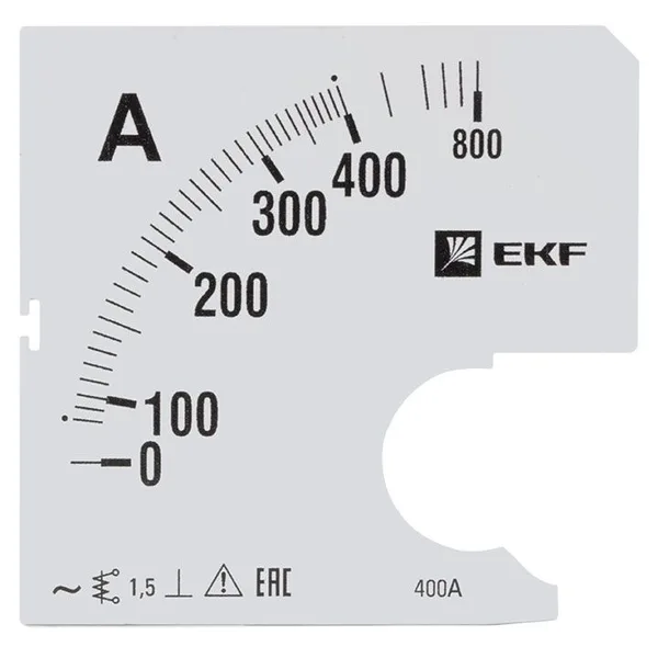 Шкала сменная для A961 400/5А-1,5 PROxima EKF