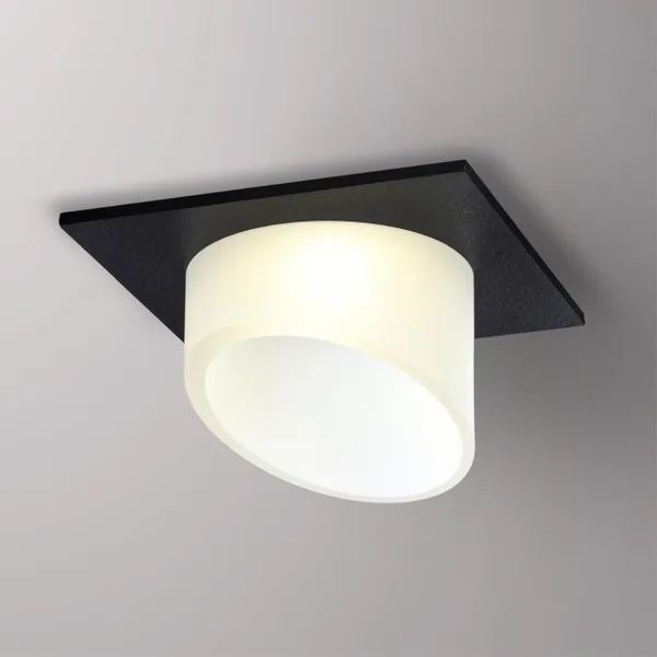 Св-к встр.IP20 GU10 9W 220V LIRIO черный B NOVOTECH — фото 3