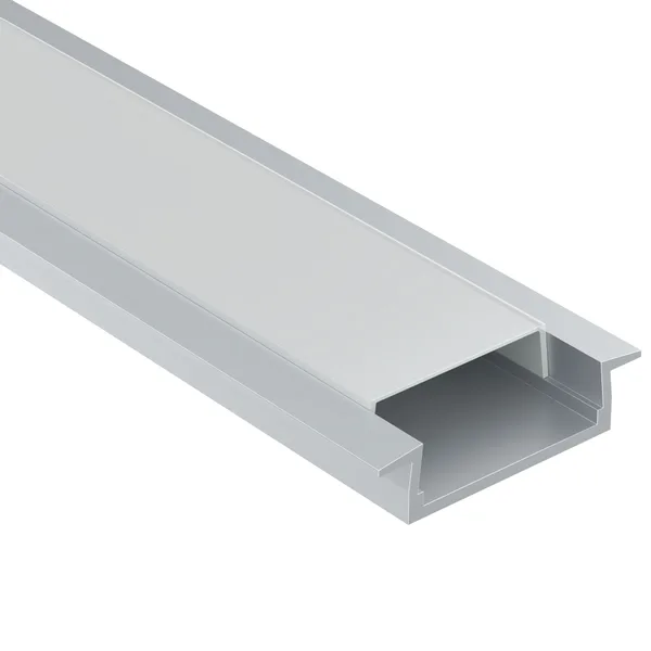 Алюминиевый профиль встраиваемый 22x6 Серебро (ALM004S-2M) Technical Maytoni