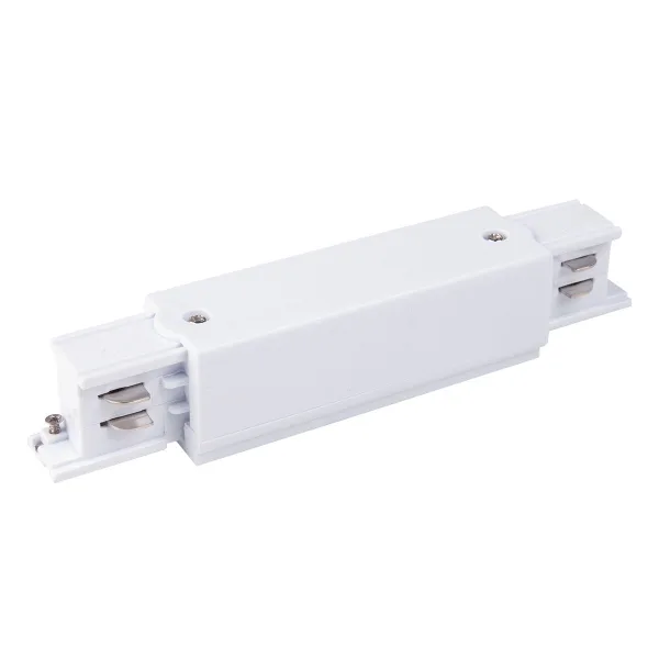 Коннектор прямой для трехфазного шинопровода белый IP20 (a039499) Elektrostandard