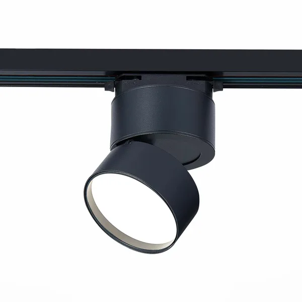 Светильник трековый Черный LED 1*9Вт 4000К 720Lm Ra>90 120° IP20 D85xH122 170-240В ST651.446.09 ST LUCE
