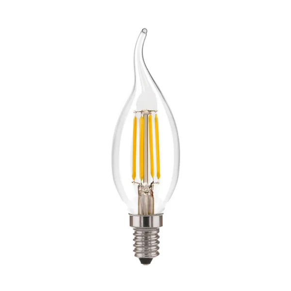 Филаментная светодиодная лампа "Свеча на ветру" CW35 E14 5Вт 4200К Dimmable (a055830) Elektrostandard — фото 2
