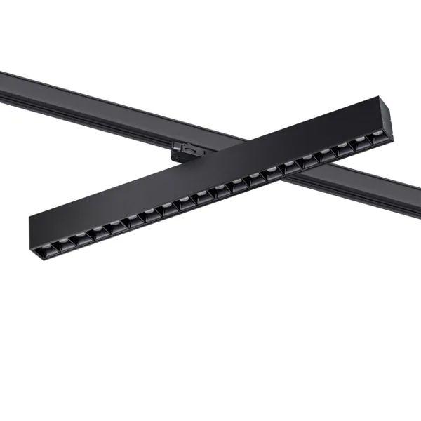 Св-к трехфазный трековый св/д IP20 LED 4000K 30W 220V ITER черный D NOVOTECH