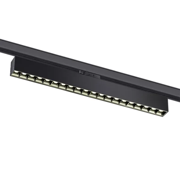 Св-к трехфазный трековый св/д IP20 LED 4000K 30W 220V ITER черный D NOVOTECH — фото 2