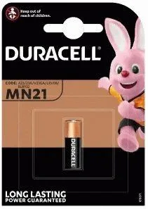 Элемент питания MN21 23A 12V BL1 (для сигнализации) Duracell