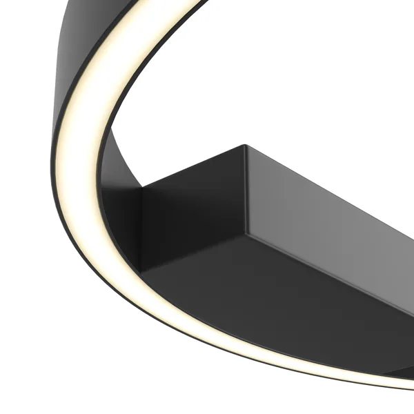 Потолочный светильник LED 24Вт Черный IP20 Rim MOD058CL-L25BK Maytoni — фото 2